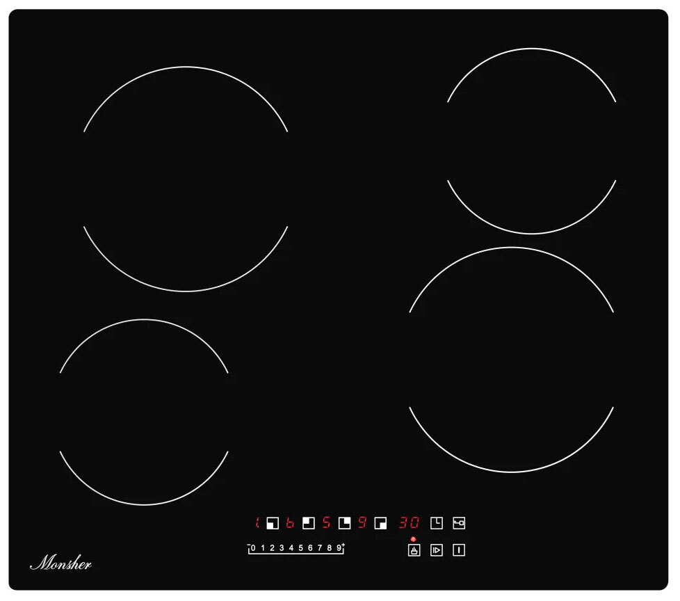 Встраиваемая электрическая варочная панель Monsher MHE 6002 #1
