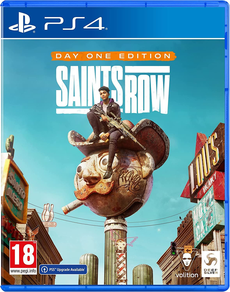 Игра Saints Row. Издание Первого Дня (PlayStation 4, Русские субтитры)  #1