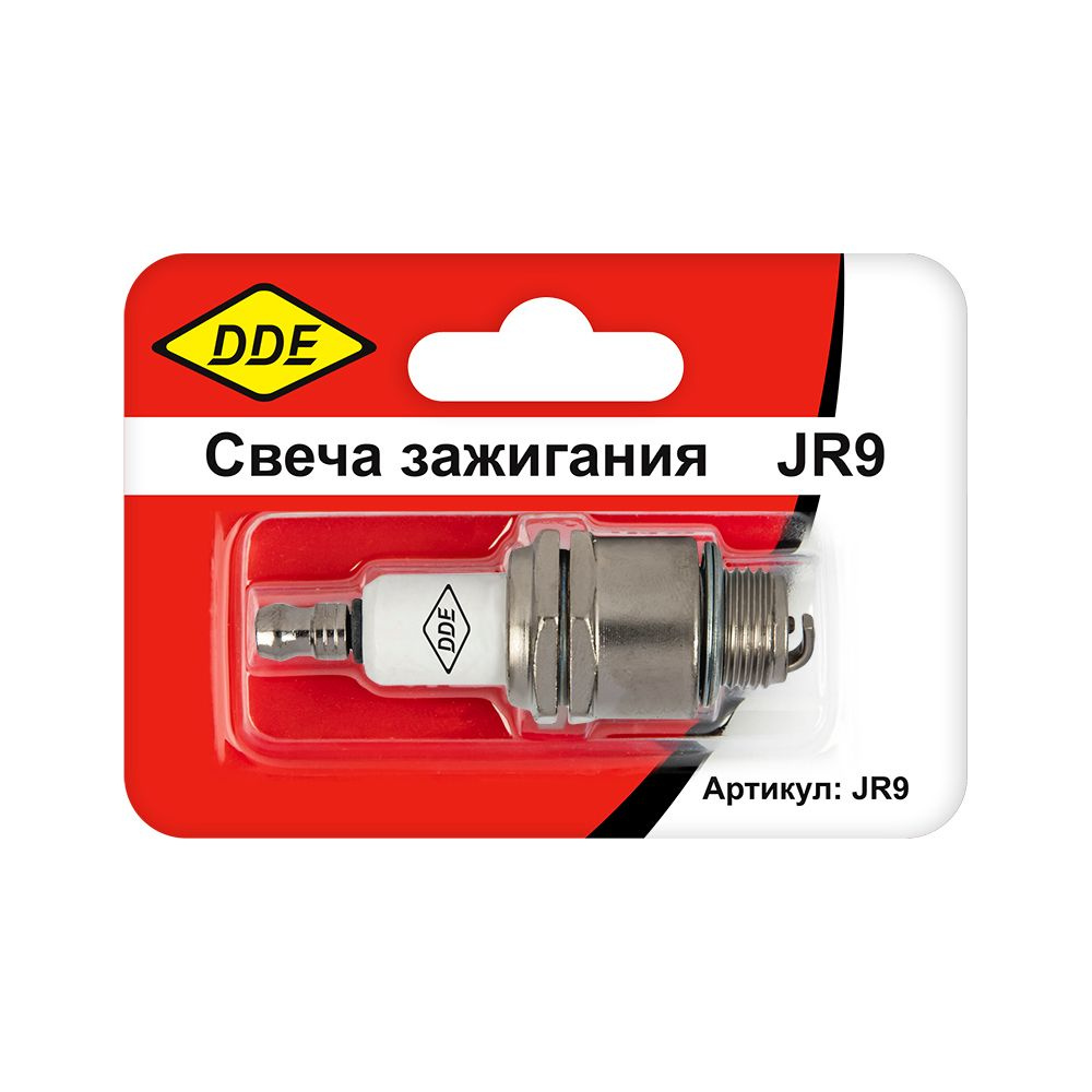 Свеча зажигания DDE - JR9 (Champion RJ19LM, Bosch WR11EO, NGK BR2LM) "Эльф", "Тролль", все газ (JR9) #1