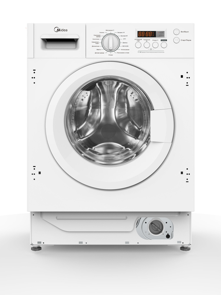 Встраиваемая стиральная машина MIDEA MFGLW80B/W #1