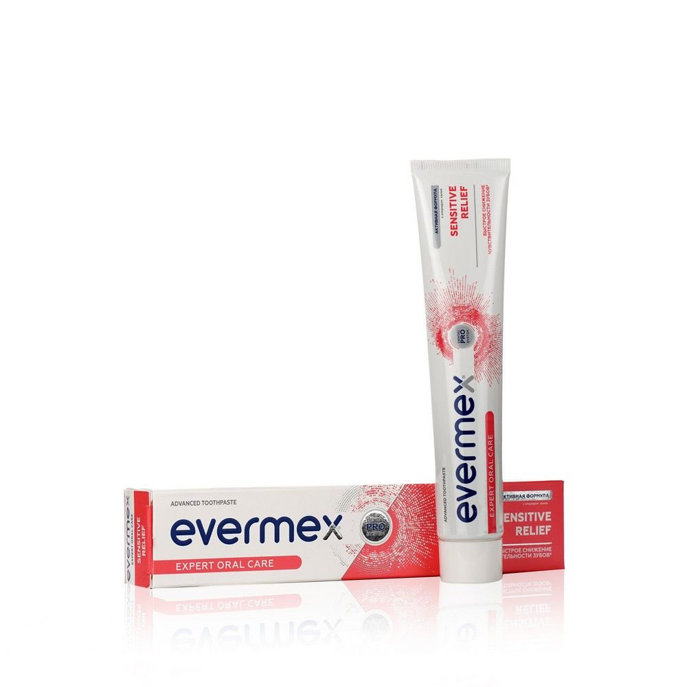 Зубная паста Evermex "Sensitive Relief" 75мл арт. ESR #1