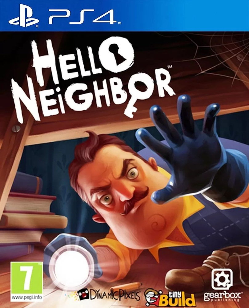 Игра Hello Neighbor ( Привет сосед ) PS4 (PlayStation 4, Русские субтитры)  #1