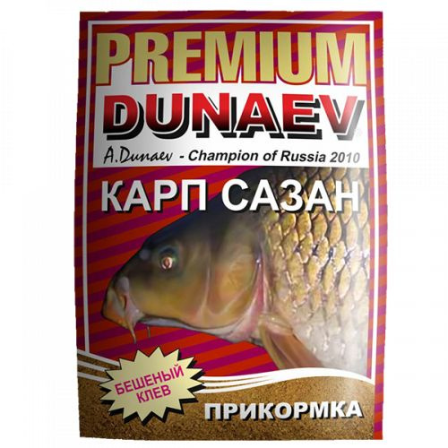 Прикормка "DUNAEV-PREMIUM" 1кг Карп-Сазан Чеснок #1