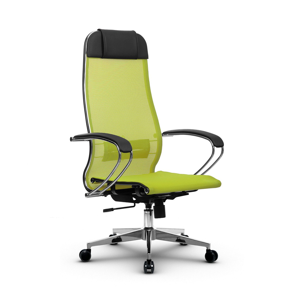 Компьютерное кресло МЕТТА-12(MPRU)/подл.131/осн.004 зеленый #1