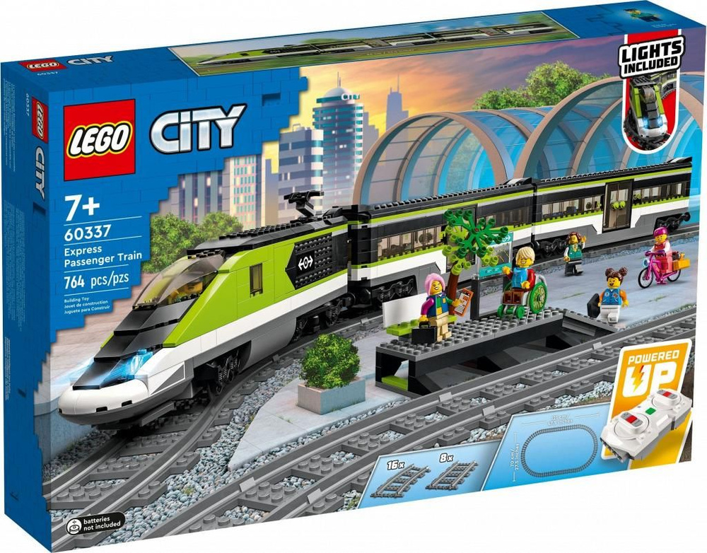 Конструктор LEGO City 60337 Пассажирский поезд-экспресс #1