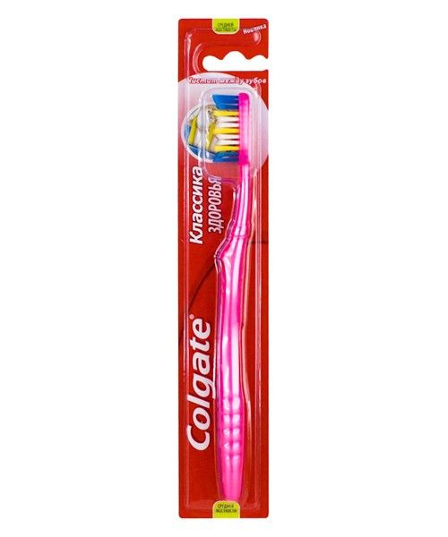 Зубная щетка COLGATE КЛАССИКА ЗДОРОВЬЯ средняя #1