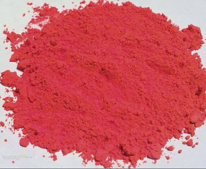 Неоновый флуоресцентный пигмент красный UVR - 150 гр. #1