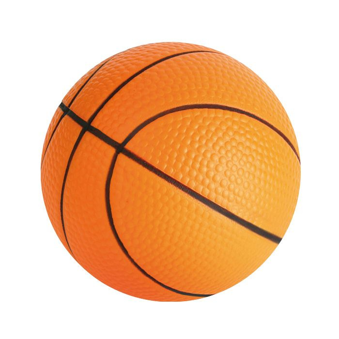 Мяч баскетбольный детский №2, резиновый, разноцветный #1