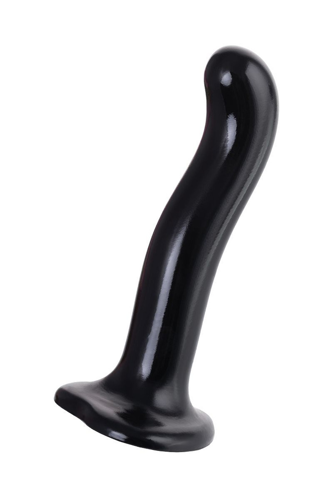 Черный стимулятор для пар P&G-Spot Dildo Size M - 18 см. #1