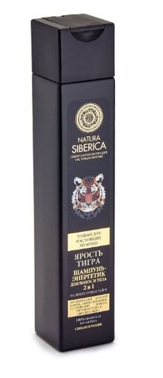 Шампунь для волос Natura Siberica Men Ярость тигра, 250 мл #1