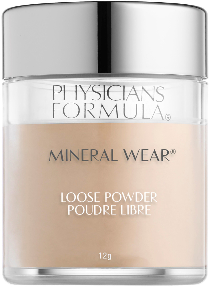 Physicians Formula Рассыпчатая пудра для лица Тон Кремовый натуральный Mineral Wear Loose Powder 12 г #1