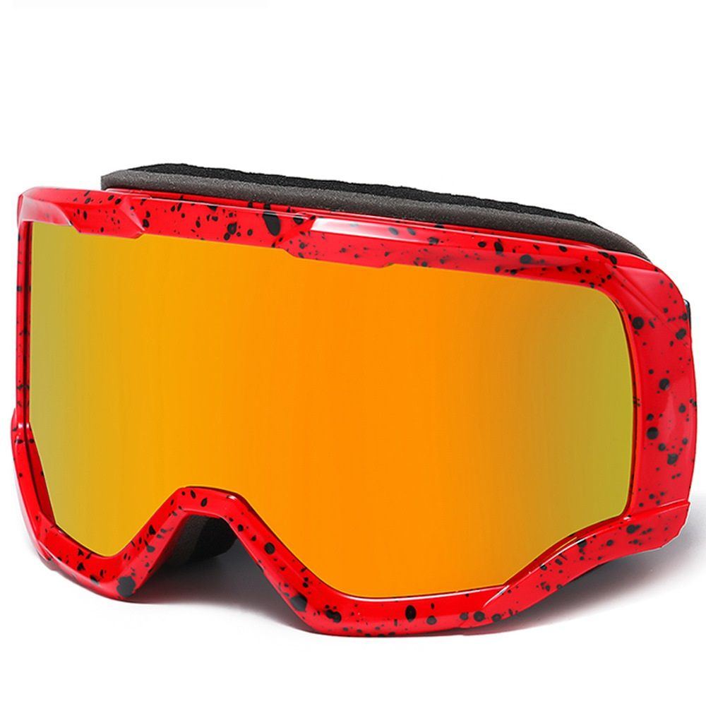 Лыжные очки двухслойные, антизапотевающие, для катания на сноуборде и лыжах.  #1