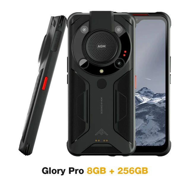 AGM Смартфон GLORY PRO (FLIR) 8/256 ГБ, черный #1