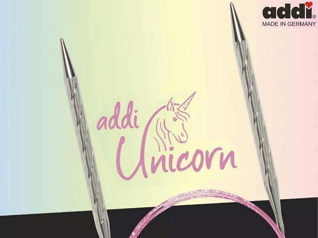 Спицы для вязания ADDI №8 120см , круговые Addi Unicorn #1