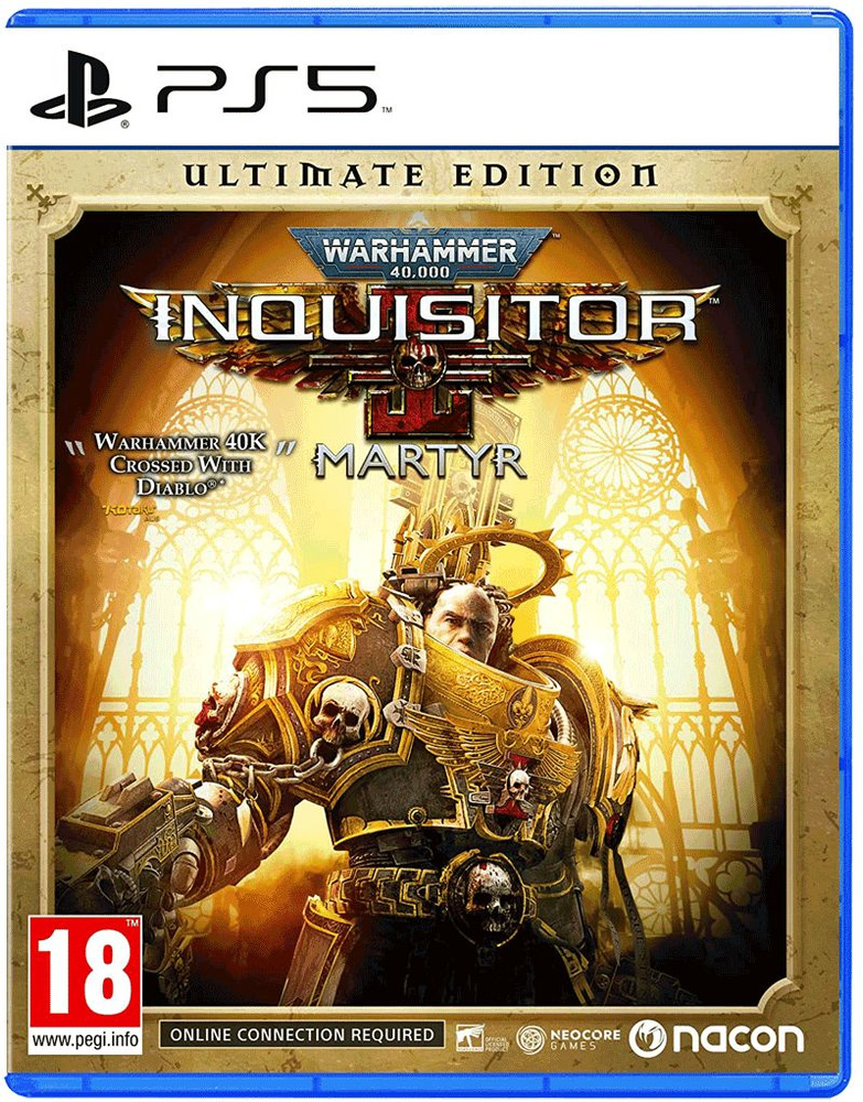 Игра Warhammer 40,000: Inquisitor - Martyr (PlayStation 5, Русские субтитры) #1