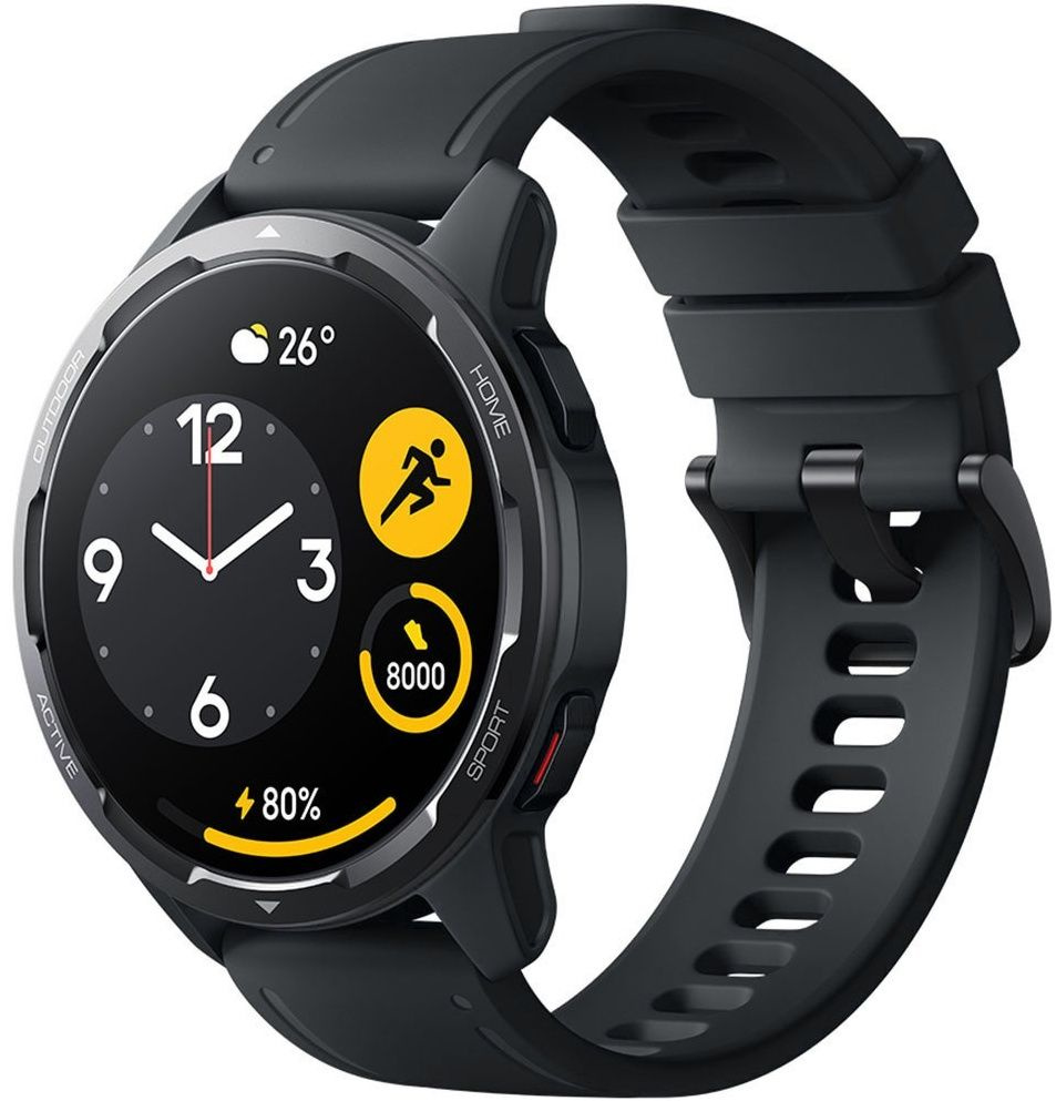 Умные часы Xiaomi Watch S1 Active, черные #1