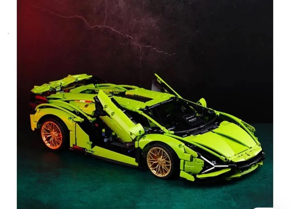 Конструктор Техника "Lamborghini Sian FKP 37", 3696 деталей / Ламборгини  #1