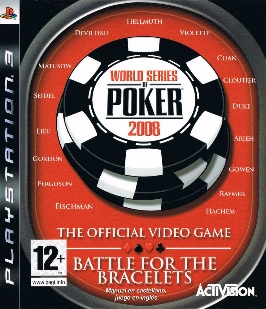 Игра World Series of Poker 2008: Battle For The Bracelets (PlayStation 3  купить по низкой цене с доставкой в интернет-магазине OZON (788761478)