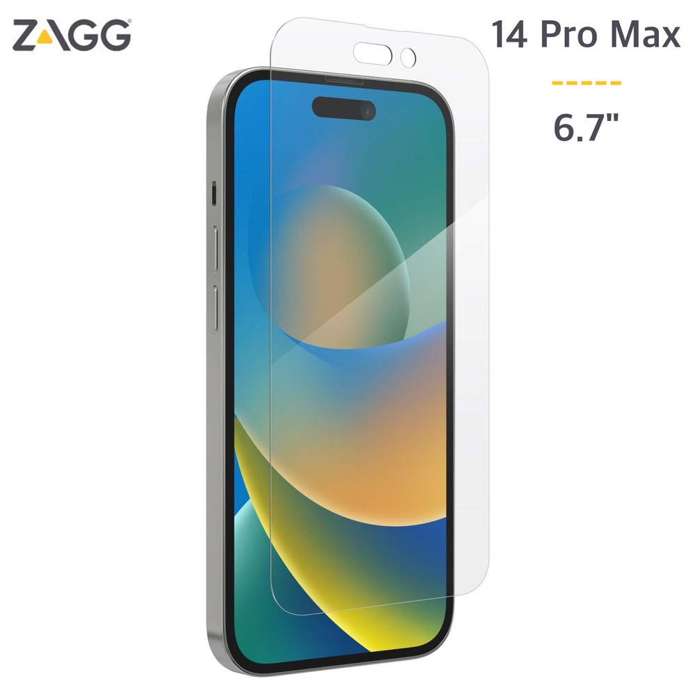 Стекло защитное ZAGG Glass Plus Edge iPhone 14 Pro Max (6.7") #1