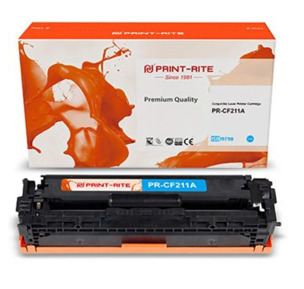 Картридж лазерный PRINT-RITE 131A / CF211A / TFH993CPU1J голубой 1800 стр. для HP (1809470)  #1