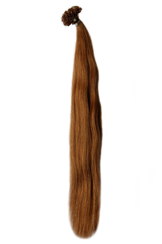 Волосы славянские стандарт на кератиновой капсуле 50 см, цвет №6, 20 капсул, 12 г  #1
