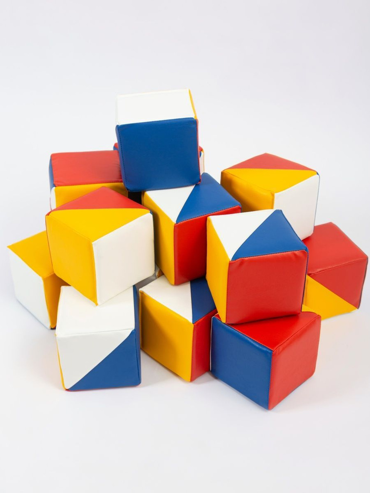 Мягкие кубики Сложи узор #1