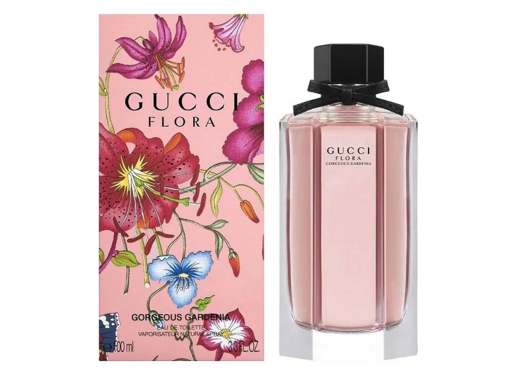 GUCCI Flora By Gucci Gorgeous Gardenia Туалетная вода женская 100ml #1