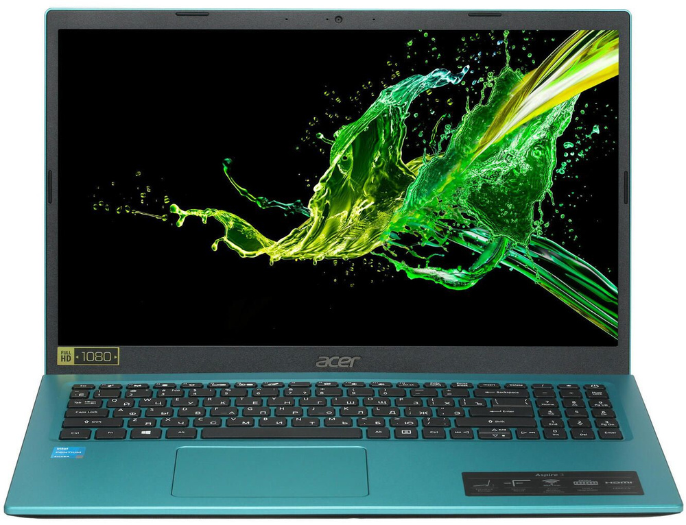 Acer Aspire 3 A315-35-P28G Ноутбук 15,6", Intel Pentium Silver N6000, RAM 4 ГБ, SSD 128 ГБ, Intel UHD #1