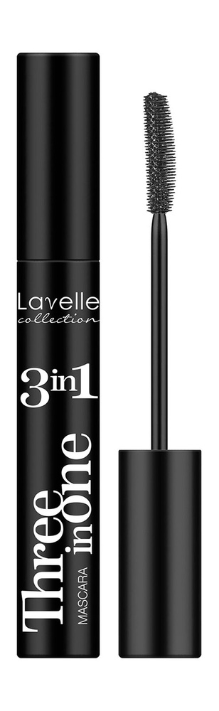 Тушь для объема удлинения и разделения ресниц Lavelle Collection Mascara 3 In 1  #1