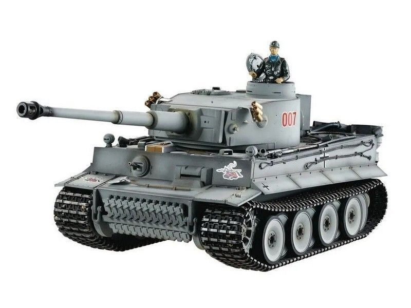 P/У танк Taigen 1/16 Tiger 1 Германия, ранняя версия дым для ИК боя V3 2.4G RTR TGIS3818-C1-3.0  #1