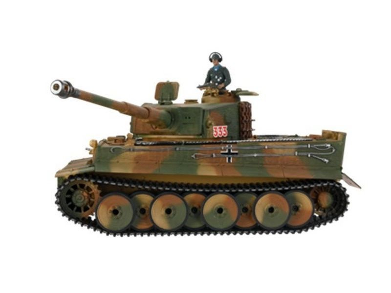 P/У танк Taigen 1/16 Tiger 1 Германия, средняя версия дым для ИК боя V3 2.4G RTR TGIS3818-E1-3.0  #1