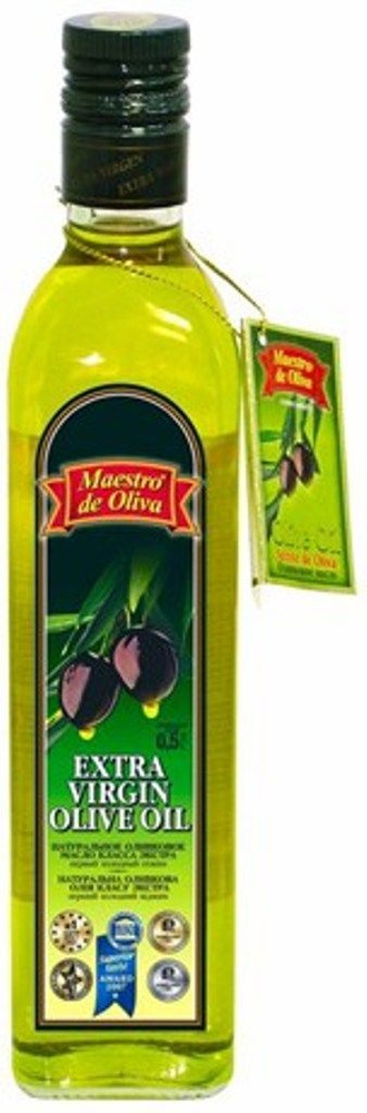 Масло оливковое Maestro de Oliva Extra Virgin, 500мл - 2 шт. #1