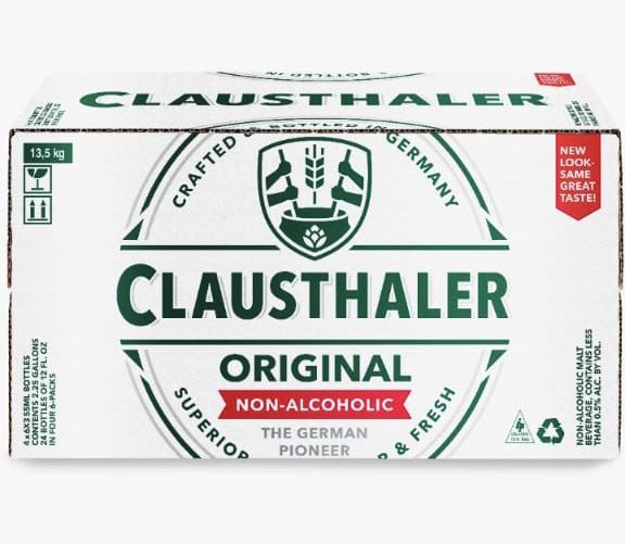 Пиво безалкогольное светлое Clausthaler Original 0.33 л 24 шт - купить ...