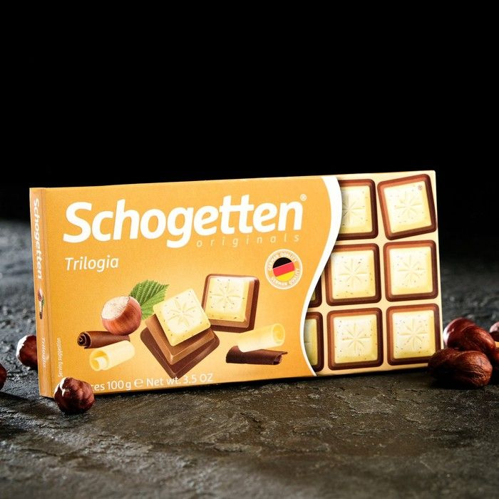 Шоколад Schogetten Trilogie, 100 г #1