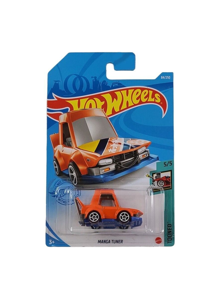 GTC81 Машинка металлическая игрушка Hot Wheels коллекционная модель MANGA TUNER оранжевый  #1