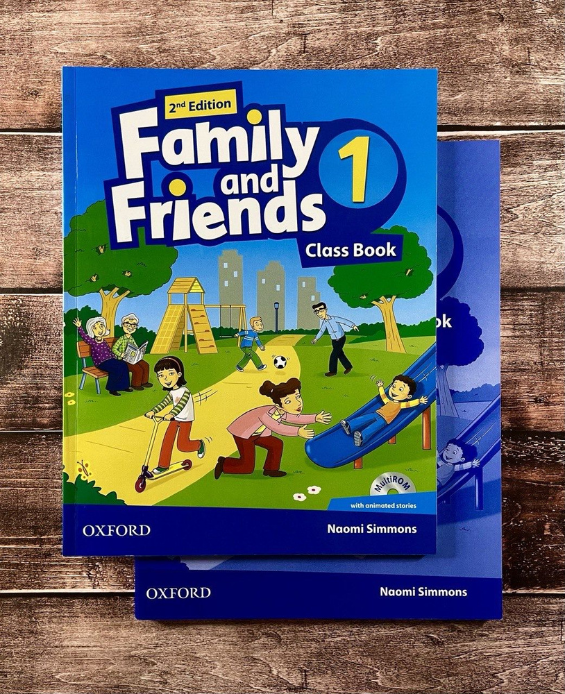 Family and friends 1. Полный комплект. Class book and Workbook + онлайн код. #1
