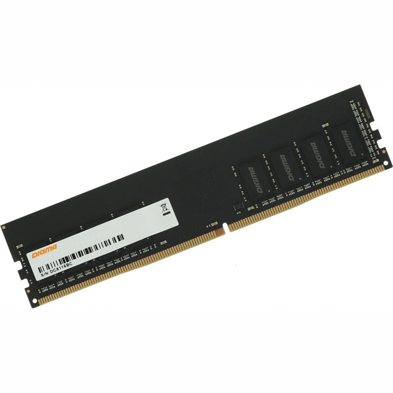 Digma Оперативная память Память DDR4 16Gb 2666MHz DGMAD42666016D RTL PC4-21300 CL19 DIMM 288-pin 1.2В #1