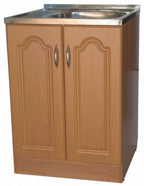 Кухонный модуль 60х56х82 см Ольха / стол под мойку 60х60 см / тумба на кухню без мойки  #1