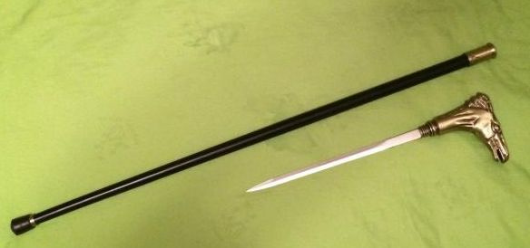 Трость опорная "Конь" с клинком. - купить с доставкой по выгодным ценам ...