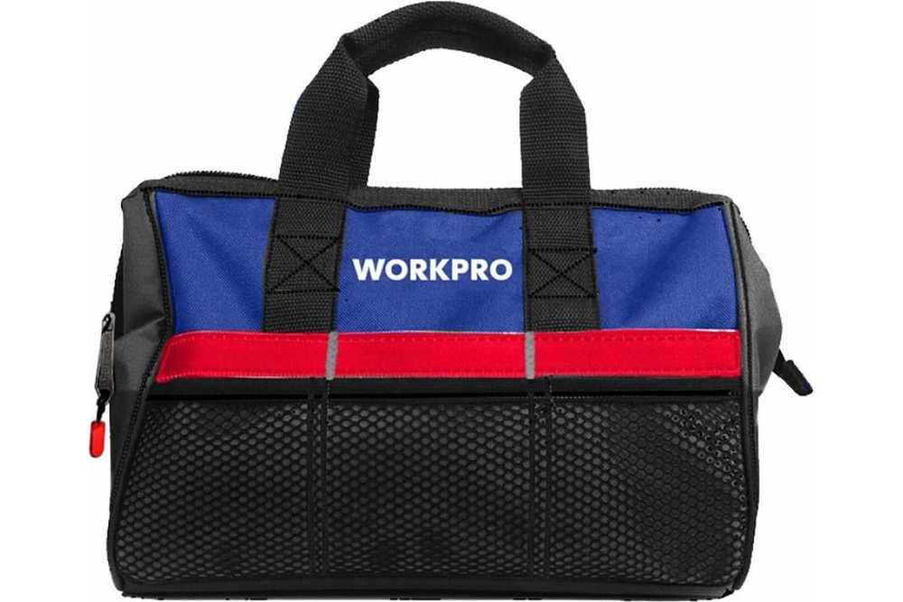 Сумка для инструмента WORKPRO 500D WP281002 445x290x320 мм, на молнии, с широким горлом 17,5" WP281002 #1