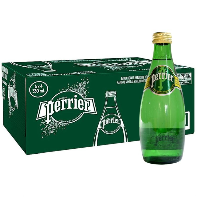 Perrier Вода Минеральная Газированная 330мл. 24шт #1