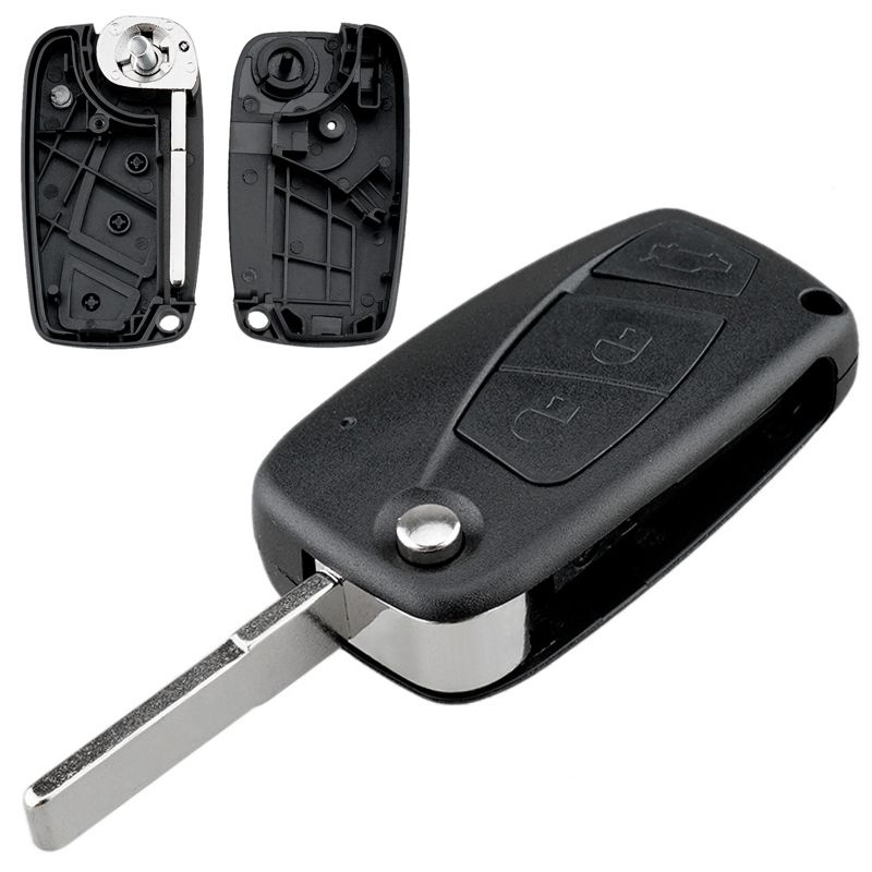Замена корпуса 3-кнопочного выкидного автомобильного ключа для Fiat ...