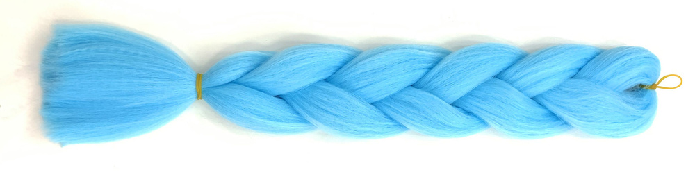 Канекалон для волос светло-голубой #1