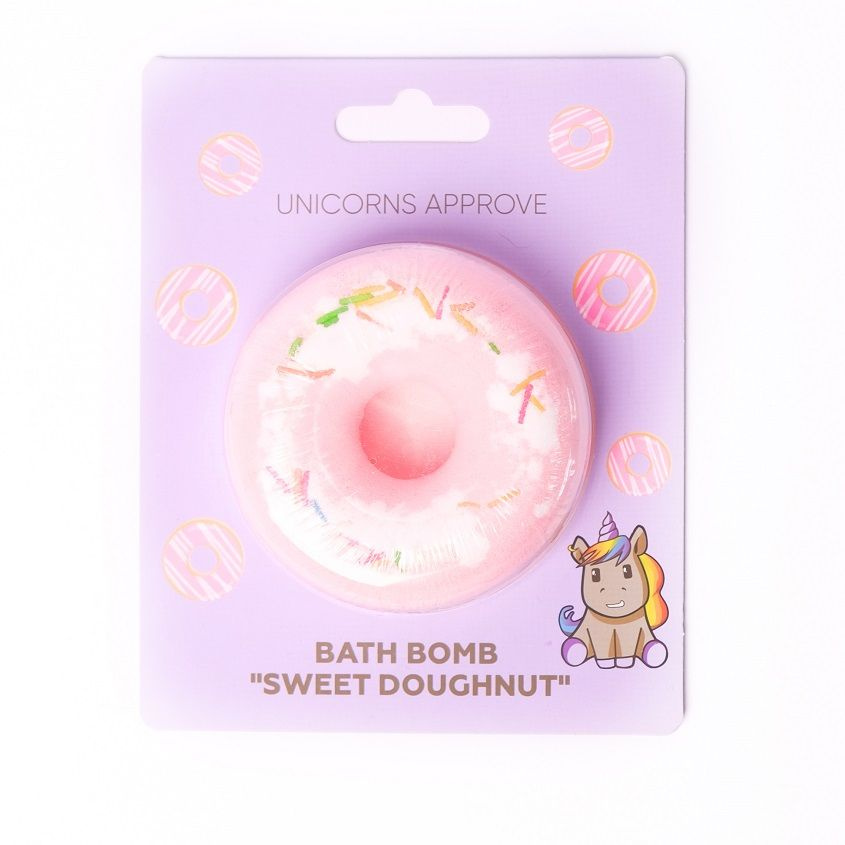 UNICORNS APPROVE Бомба для ванны Sweet Doughnut, 100 г #1