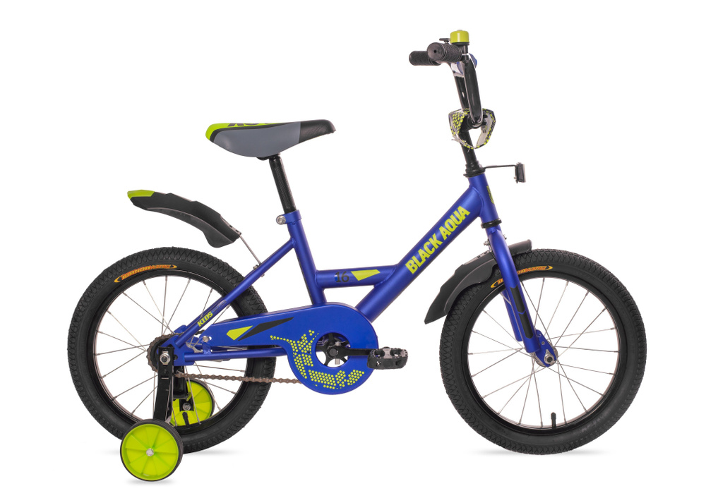 Велосипед детский Black Aqua 1202 base синий 12" стальная рама #1