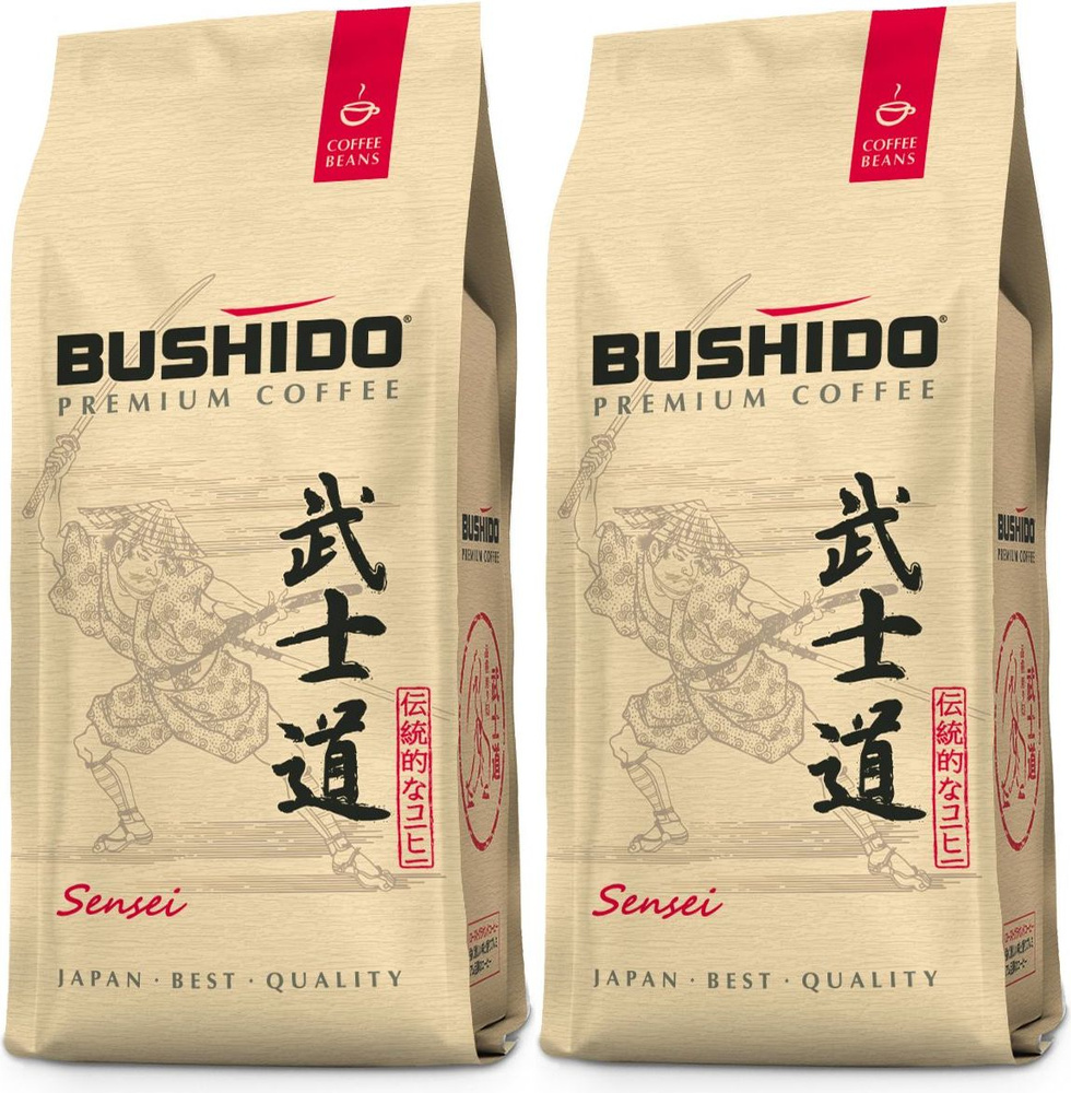 Кофе Bushido Sensei в зернах, комплект: 2 упаковки по 227 г #1