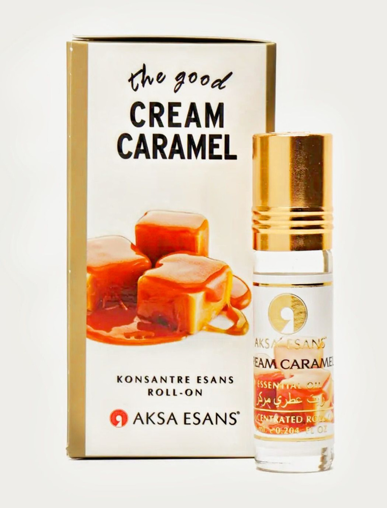 Масляные духи Cream Caramel / Крем Карамель, Aksa Esans 6мл. женские, Турция, парфюм миск  #1