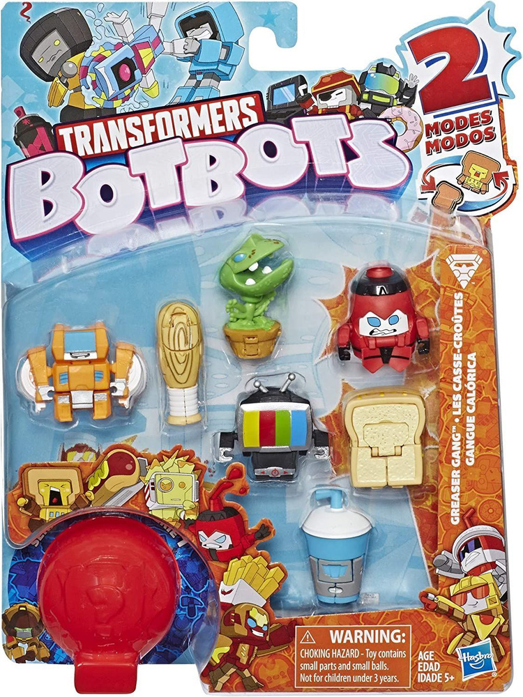 Transformers Toys BotBots Набор из 8 коллекционных фигурок "Тайна 2 в 1  #1