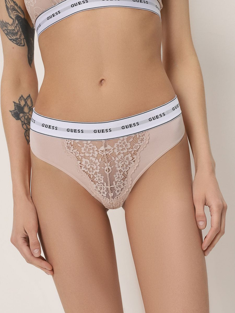 Трусы стринги GUESS BELLE THONG, 1 шт #1