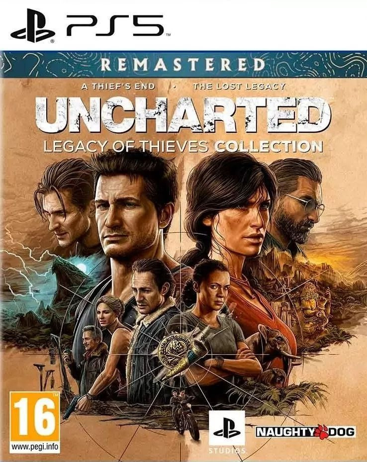 Игра на диске Uncharted Наследие Воров. Коллекция (Путь вора + Утраченное наследие (PS5) Русская версия #1